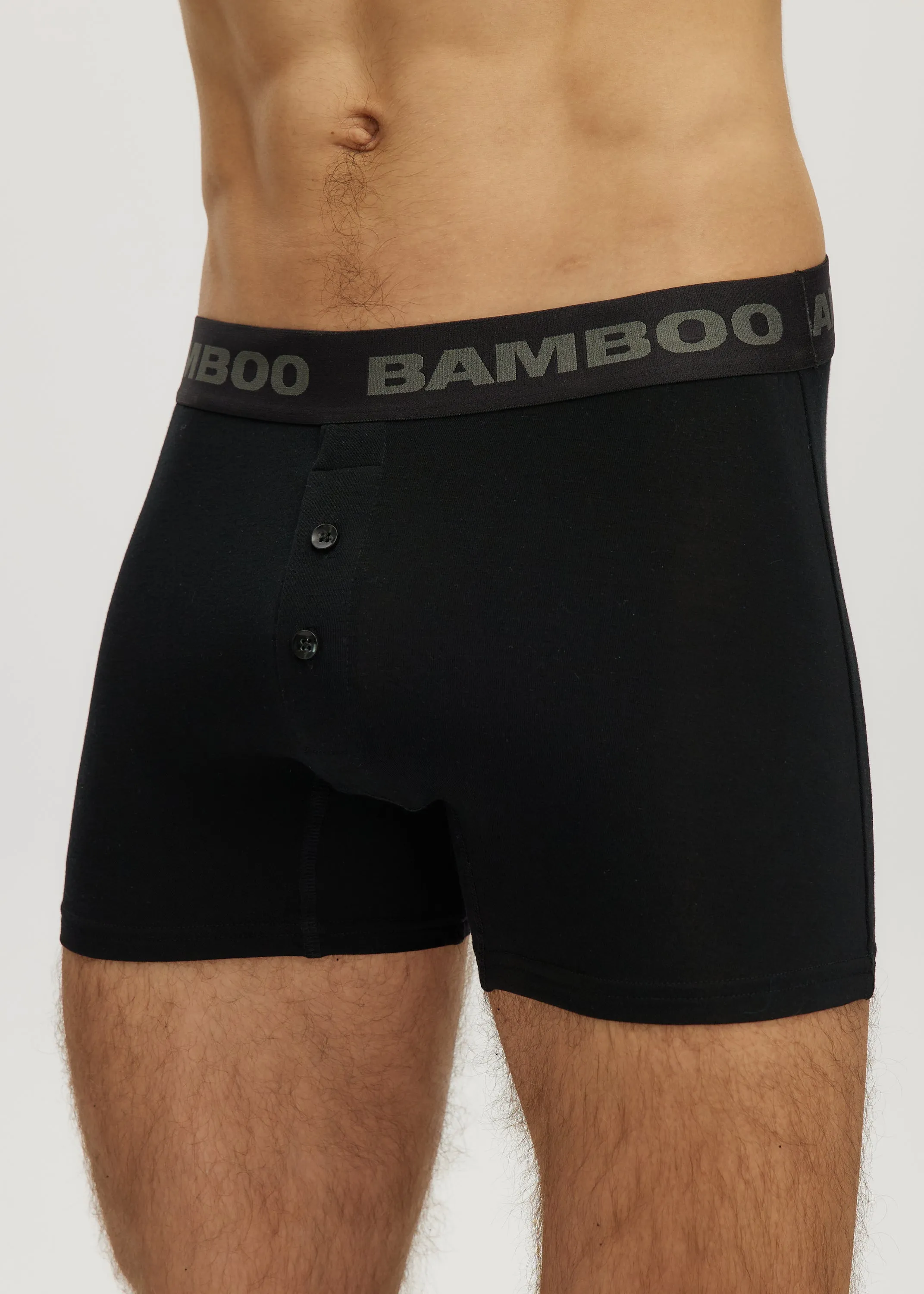 3-Pack Buttoned Boxer Briefs 4"