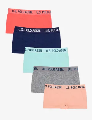 5 PACK SEAMLESS BOYSHORTS