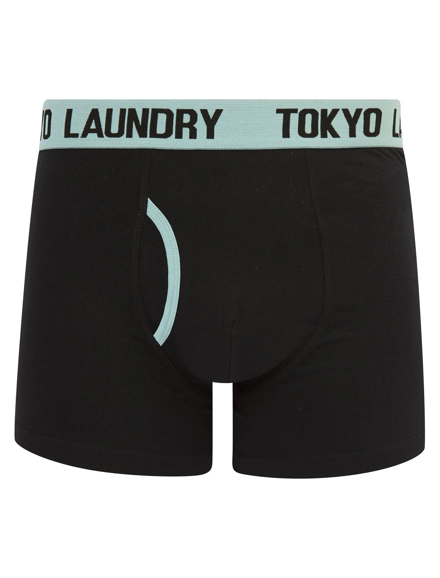 Abbots 3 (2 Pack) Boxer Shorts Set in Forget Me Not Blue / Pink Nectar - Tokyo Laundry