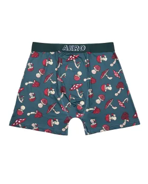 AERO Forest Mushroom Printed Boxer Briefs