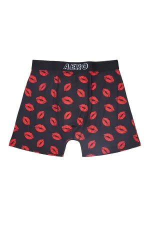 AERO Lips Printed Boxer Briefs