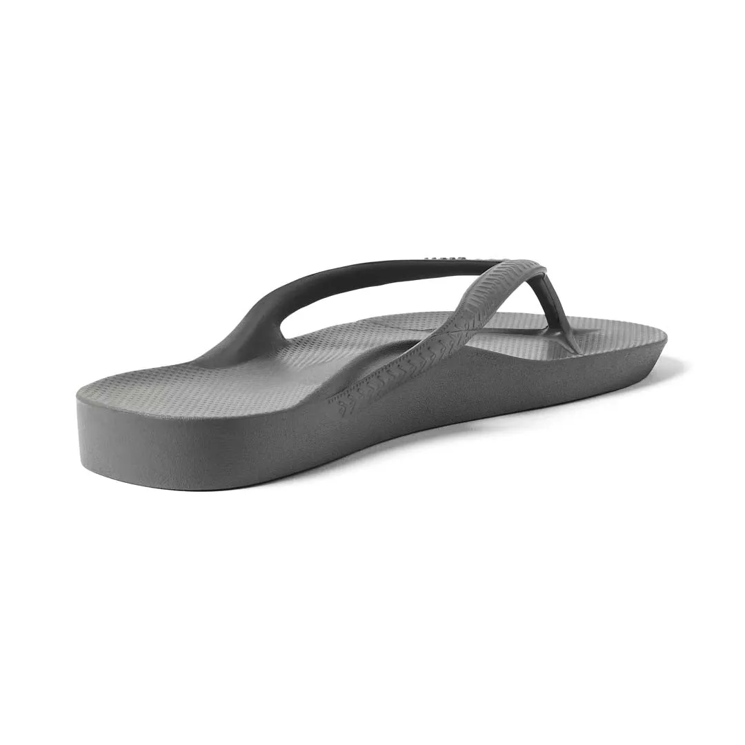 Arch Support Thongs - Classic - Charcoal