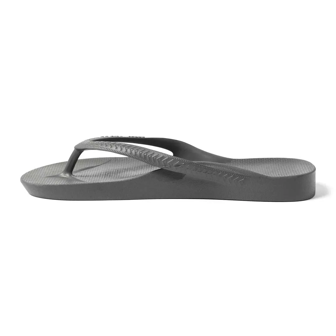 Arch Support Thongs - Classic - Charcoal