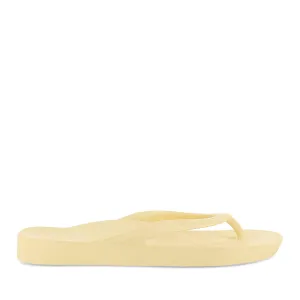 ARCH SUPPORT THONGS - LEMON