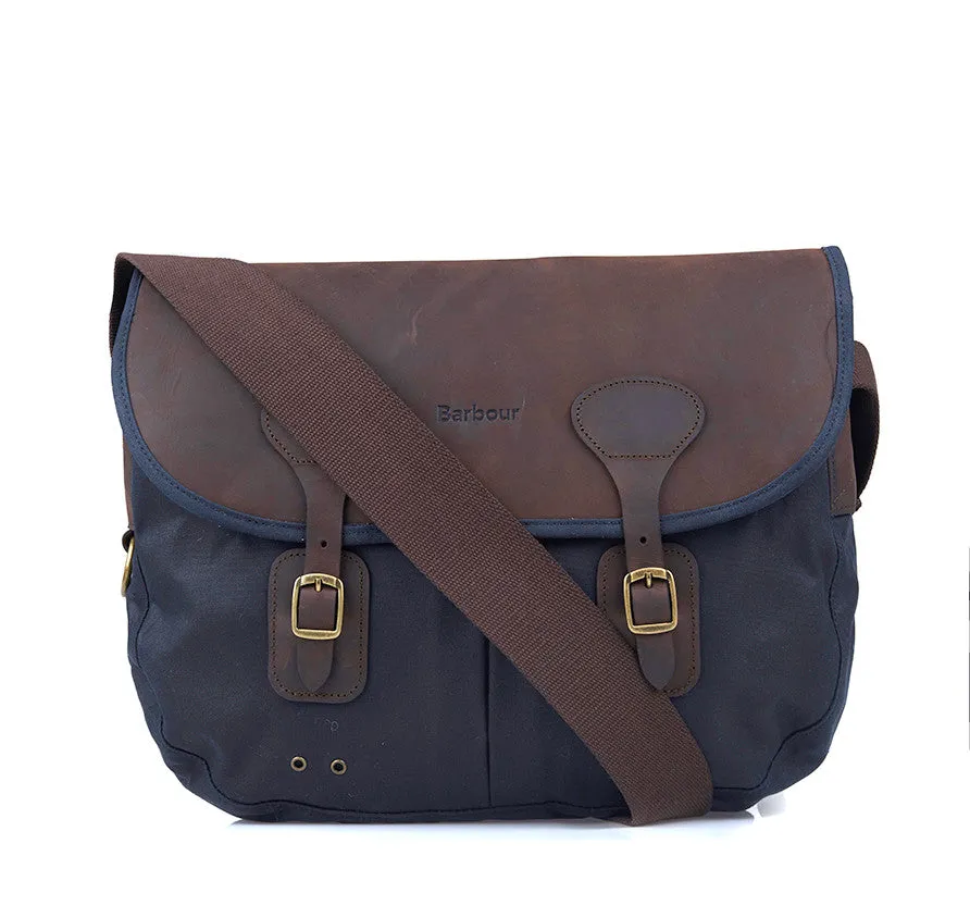 Barbour Wax Leather Tarras Bag