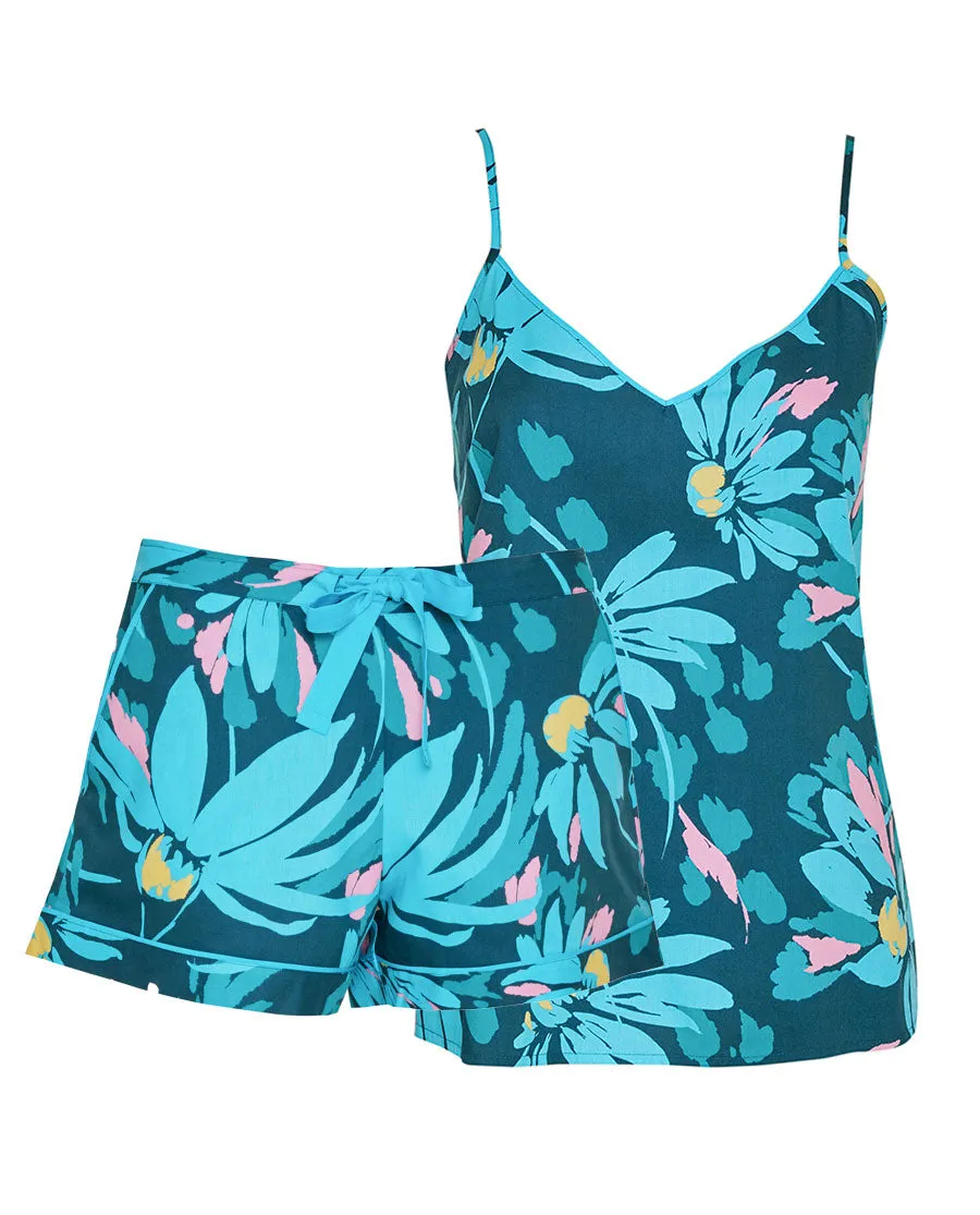 Cove Floral Print Cami and Shorts Set