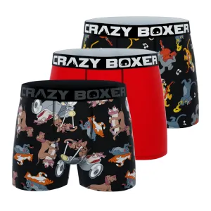 CRAZYBOXER Disney Aristocats Men's Boxer Briefs (Pack 3)