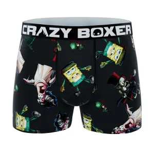 CRAZYBOXER Men's Spongebob Halloween Zombie Boxer Briefs