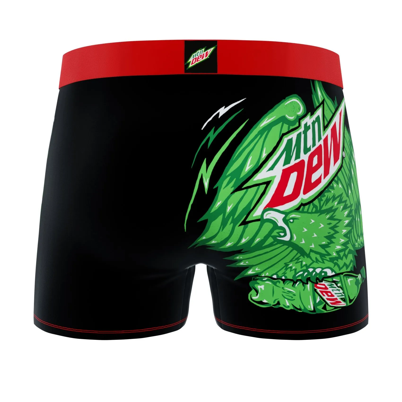 CRAZYBOXER Mountain Dew Men's Boxer Briefs (Pack 2)