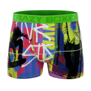 CRAZYBOXER Sports Skate Boarding Men's Boxer Briefs