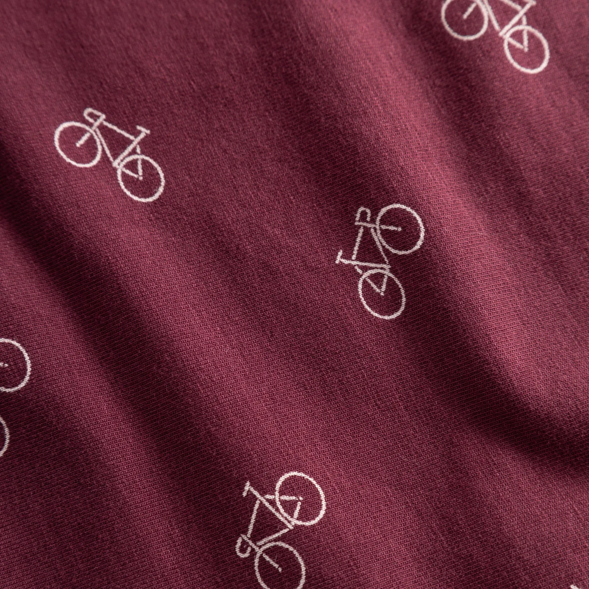 DEDICATED Kalix Boxer Bike Pattern Burgundy