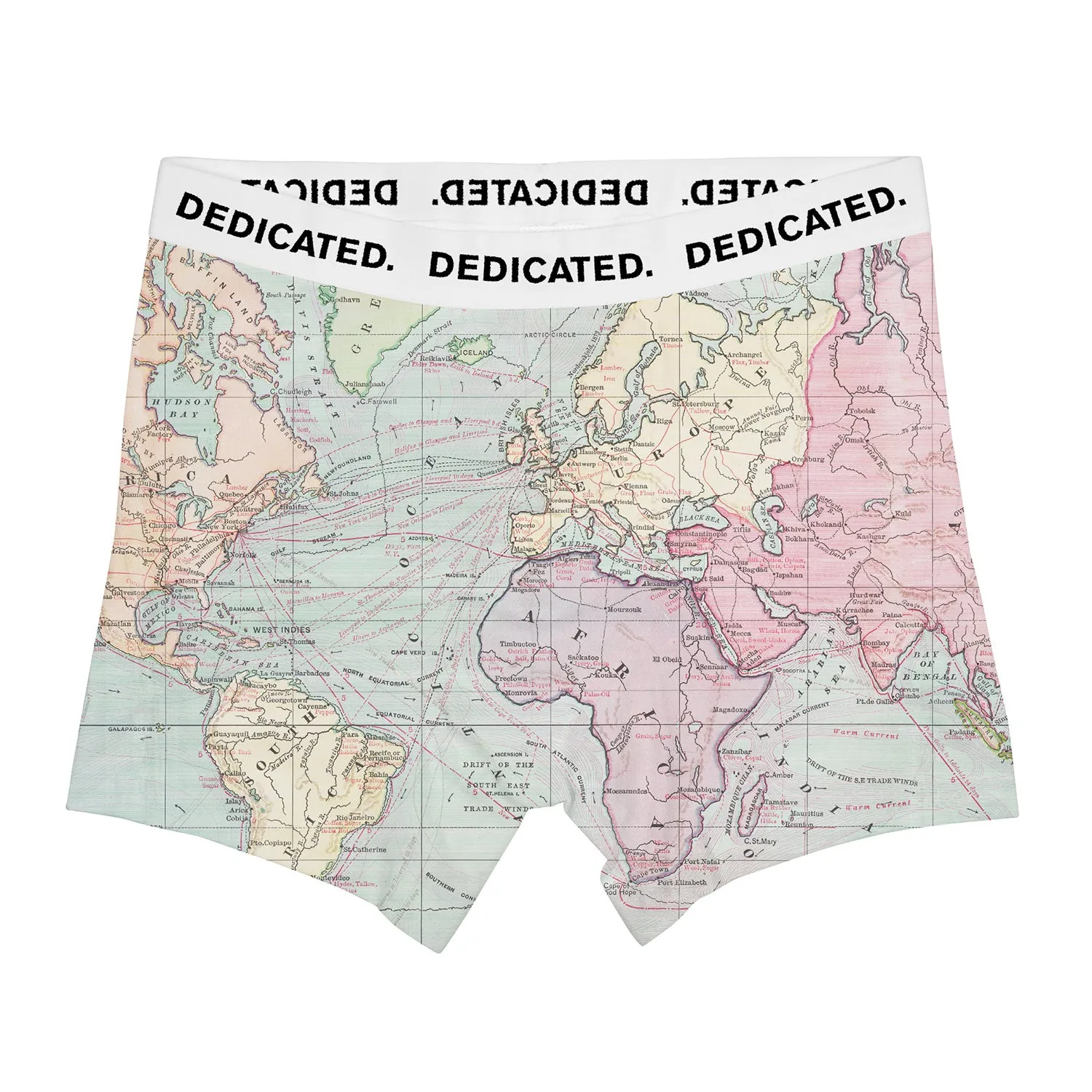 DEDICATED Kalix Boxer Map Multicolor