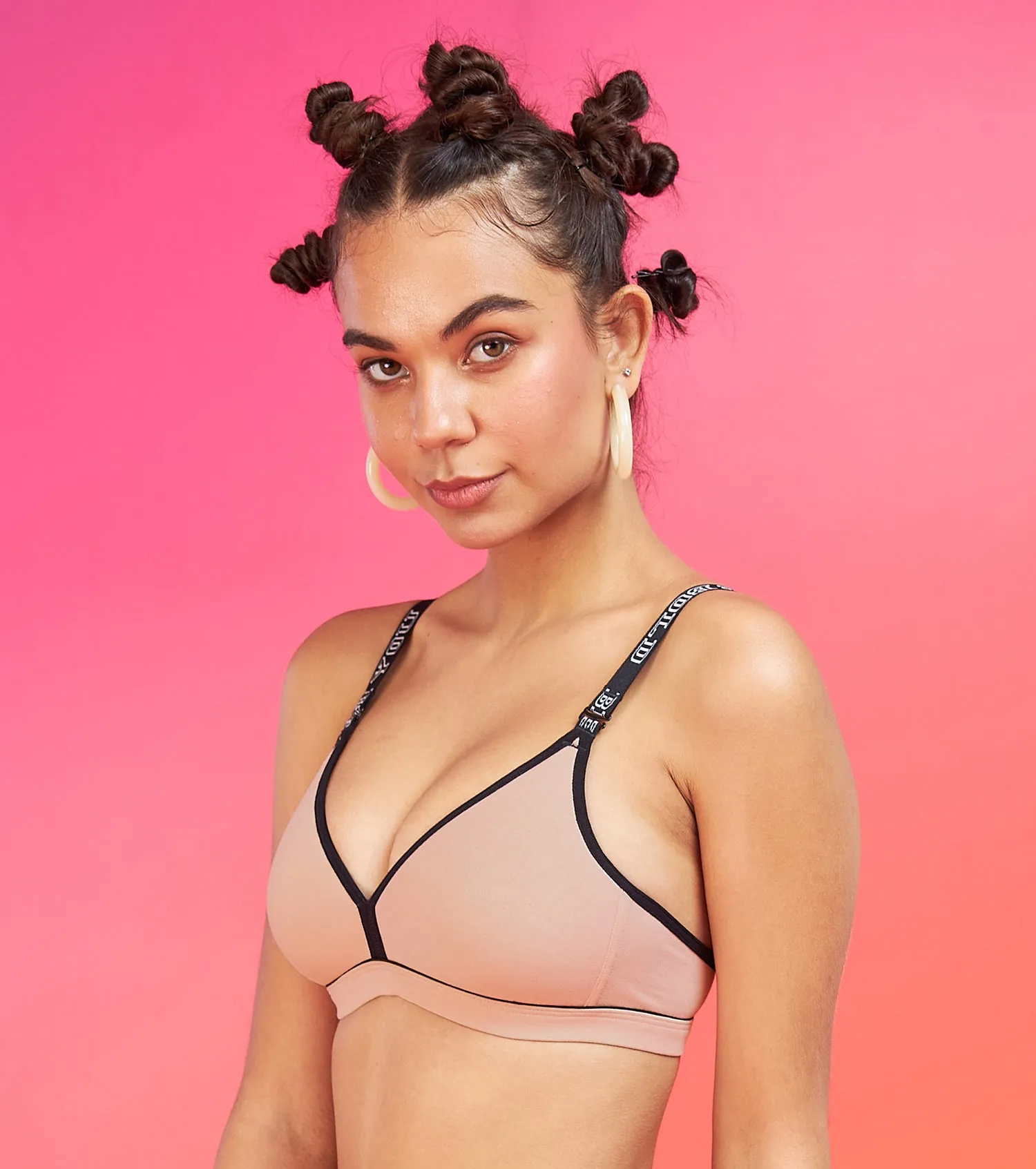 Enamor XO Coral Cloud Non Wired Padded Regular Bra - Lena