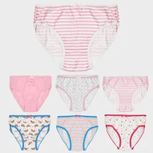 Girls 3 Pack Brief