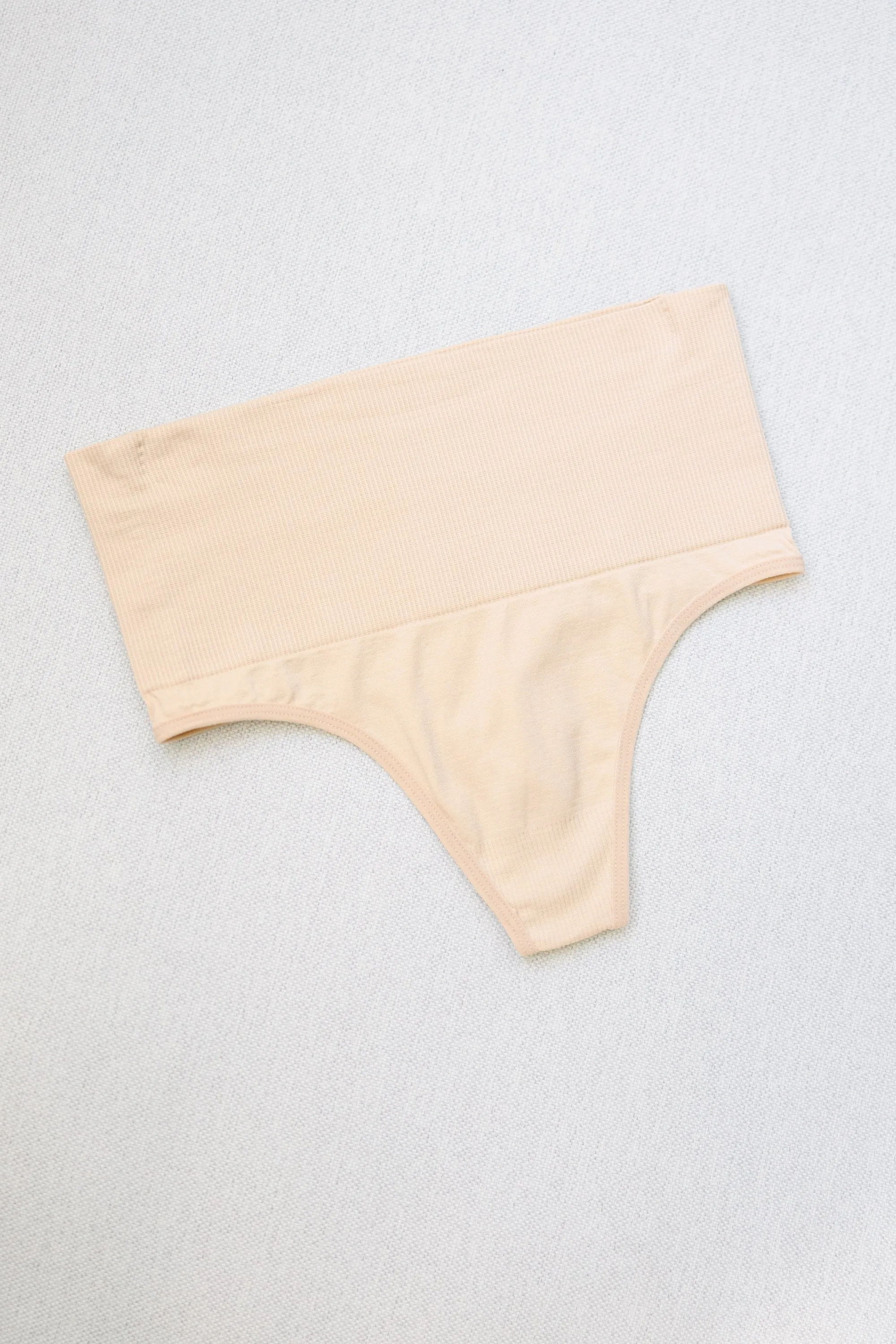 Nude High Waist Tummy Control Thong